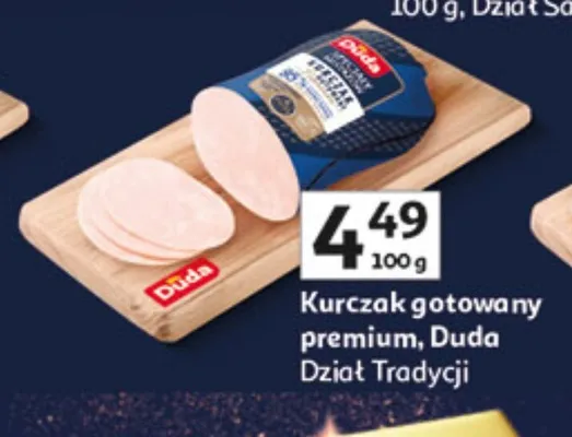 Kurczak gotowany premium dział tradycji promocja w Auchan