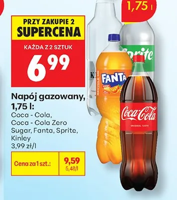 Napój gazowany Coca-Cola promocja w Biedronka