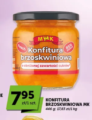 Konfitura brzoskwiniowa MK promocja w ABC