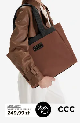 Torebka shopper Nine West promocja w CCC