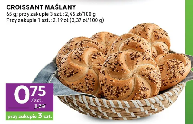 Kajzerka sięmię i sezam promocja w Stokrotka