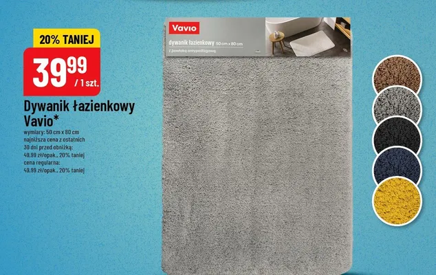Dywanik łazienkowy promocja w POLOmarket