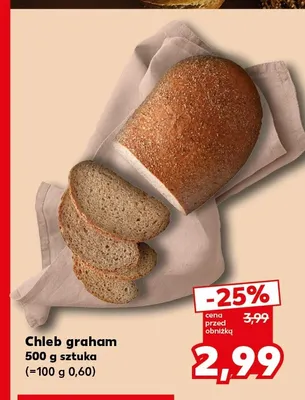 Chleb graham promocja w Kaufland