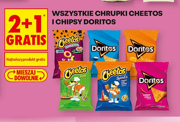 Chrupki Cheetos Pizza promocja w Biedronka