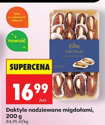 Daktyle nadziewane migdałami promocja w Biedronka