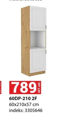 Szafka kuchenna 60DP-210 2F Stilo promocja w Merkury Market