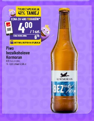 Piwo bezalkoholowe Kormoran promocja w POLOmarket