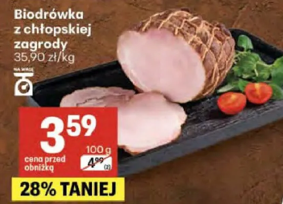 Biodrówka z chłopskiej zagrody promocja w Delikatesy Centrum