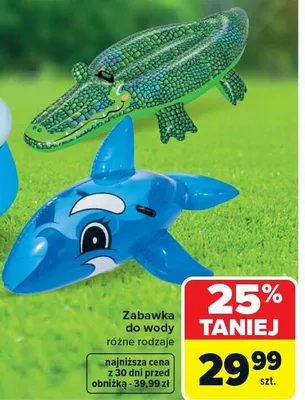 Zabawka do wody promocja w Carrefour