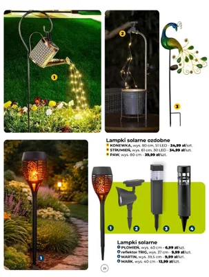 Lampka solarna Mark promocja w PSB Mrówka