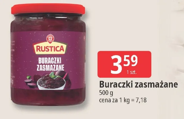 Buraczki zasmażane promocja w Leclerc