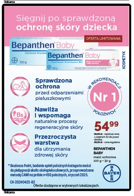 Maść ochronna Bepanthen Baby 100 g + 30 promocja w Ziko Dermo