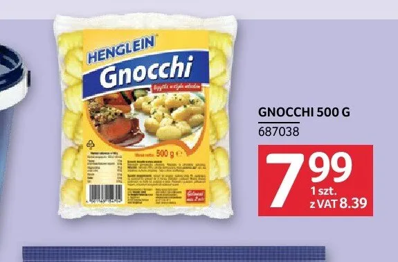 Gnocchi Henglein promocja w Selgros