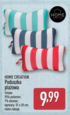 Poduszka plażowa HOME CREATION promocja w Aldi
