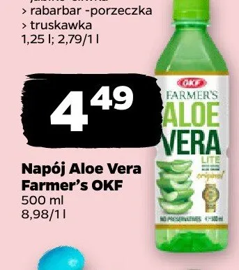 Napój Aloe Vera 500 ml promocja w Netto