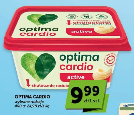 Margaryna Optima Cardio active promocja w ABC