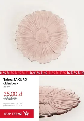 Talerz obiadowy SAKURO 26 cm promocja w Homla