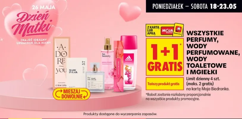 Mgiełka be beauty peony dream promocja w Biedronka