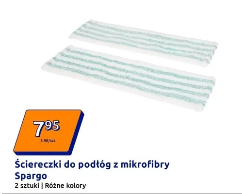 Ściereczki do podłóg z mikrofibry Spargo promocja w Action