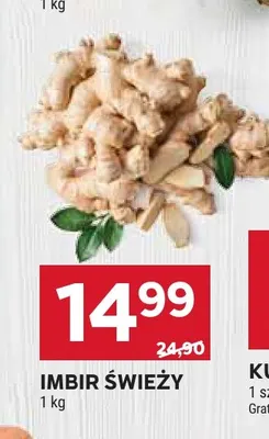 Imbir świeży promocja w Stokrotka