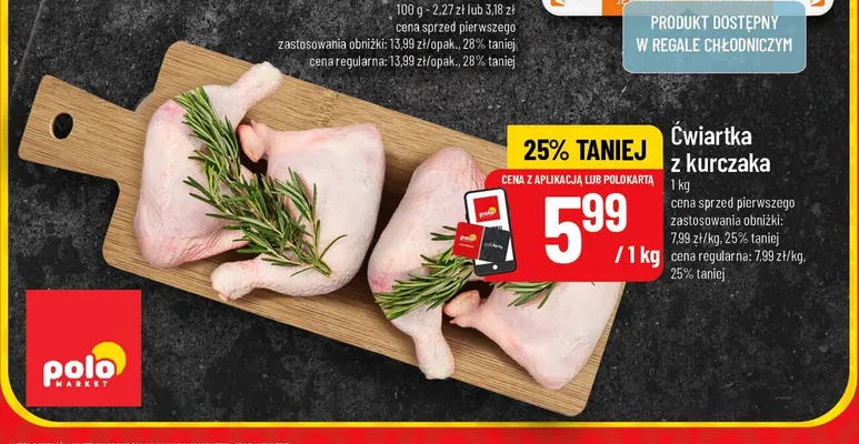 Ćwiartka z kurczaka promocja w POLOmarket