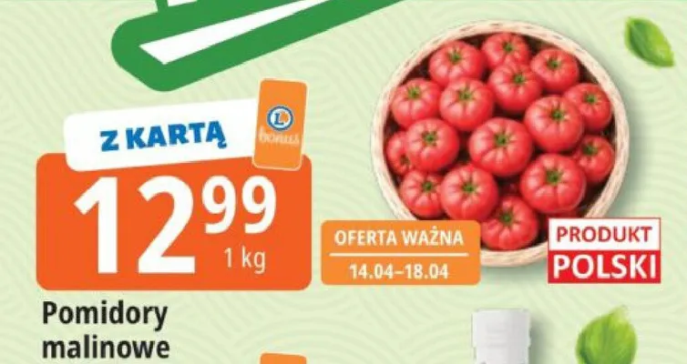 Pomidory flamenco promocja w Leclerc