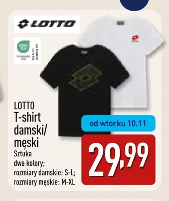 T-shirt damski/męski Lotto promocja w Aldi