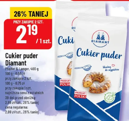 Cukier puder promocja w POLOmarket