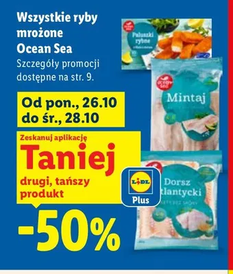 Dorsz atlantycki Ocean Sea promocja w Lidl