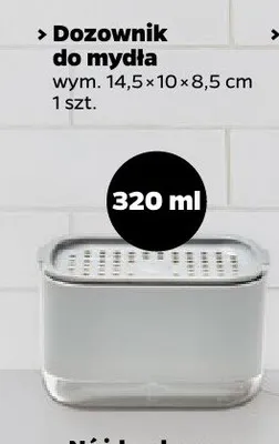 Dozownik do mydła promocja w Netto