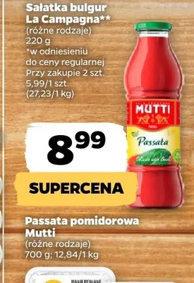 Passata pomidorowa Mutti promocja w Netto