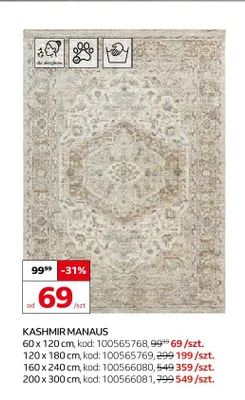 Dywan Kashmir Manaus 160x240 cm promocja w Komfort