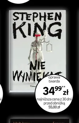 Książka Nie wymiękaj Stephen King promocja w Empik