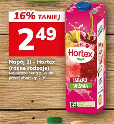 Napój Hortex promocja w Hitpol