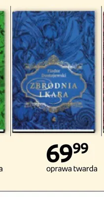 Książka Zbrodnia i Kara oprawa twarda promocja w Empik