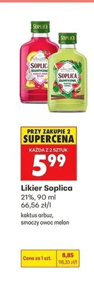 Likier Soplica Kaktus Arbuz promocja w Biedronka