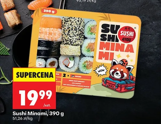 Sushi Minami promocja w Biedronka