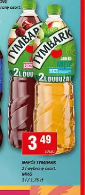 Napój Tymbark wiśnia jabłko promocja w Chorten