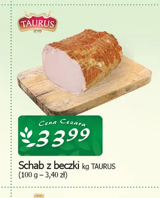 Schab z beczki Taurus promocja w CEZAR Delikatesy