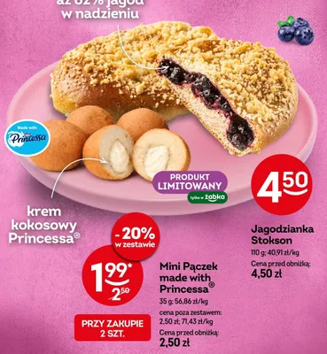 Mini Pączek made with Princessa promocja w Żabka