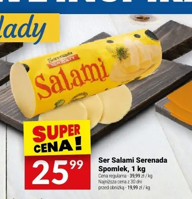 Ser Salami Serenada Spomlek promocja w Twój Market