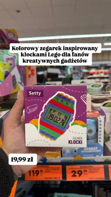 Zegarek klocki Setty promocja w Biedronka