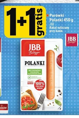 Parówki Polanki JBB promocja w TOPAZ