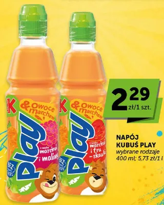 Napój Kubuś Play promocja w ABC