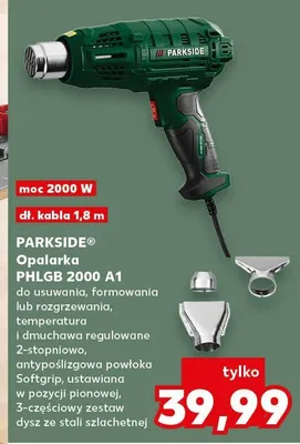 Opalarka PHLGB 2000 A1, moc 2000 W, dł. kabla 1,8 m promocja w Kaufland