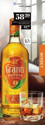Whisky Grant's Orange promocja w POLOmarket