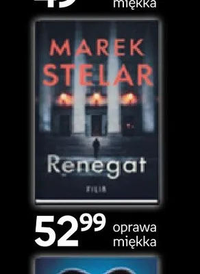 Książka Renegat Marek Stelar oprawa miękka promocja w Empik