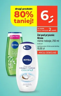 Żel pod prysznic Nivea promocja w Dealz