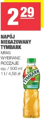 Napój niegazowany Tymbark promocja w SPAR