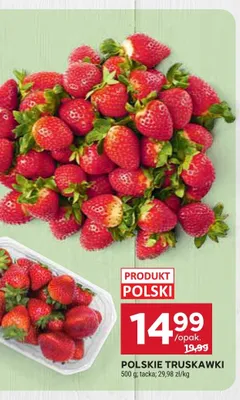 Polskie truskawki promocja w Stokrotka